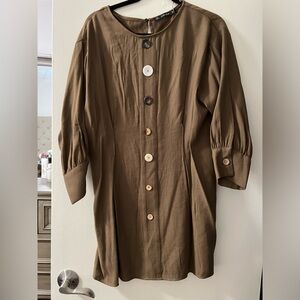 Zara shirt dress